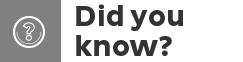 Did You Know?