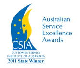 Customer Service Institute of Australia Awards