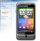 htc mobile and MS outlook