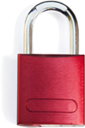 pink lock