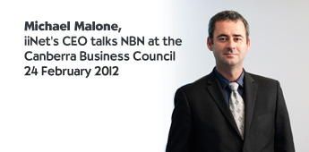 Michael Malone iiNet CEO presentation on NBN