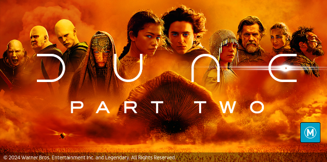 Dune: Part Two now available on Fetch