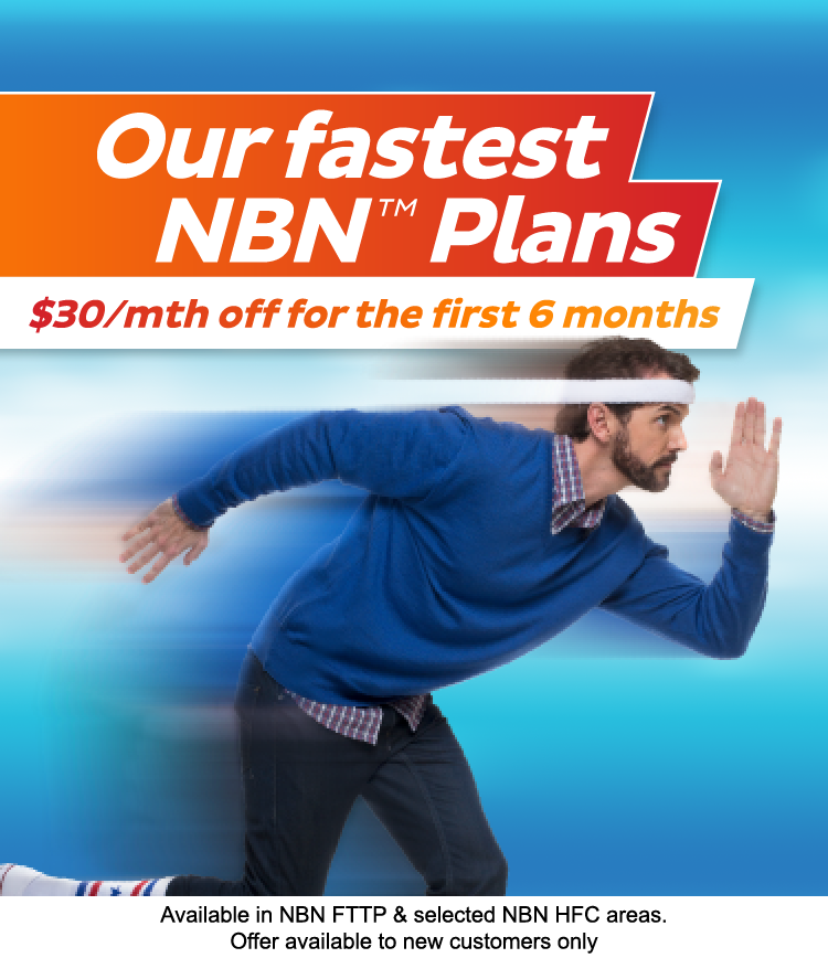 iiNet NBN Superfast & Ultrafast Banner JUL21