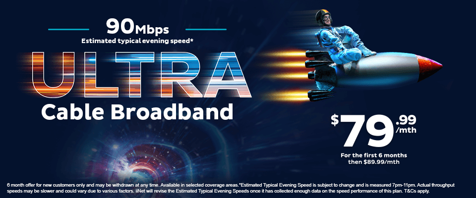 350Mbps Ultra Broadband + Entertainment