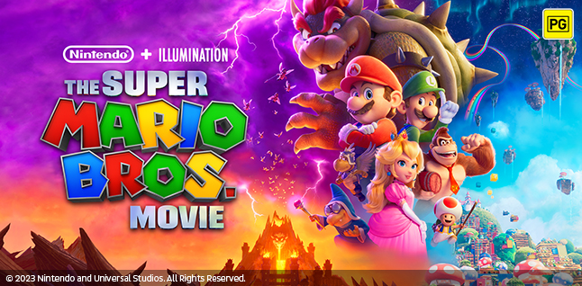 The Super Mario Bros Movie now available on Fetch
